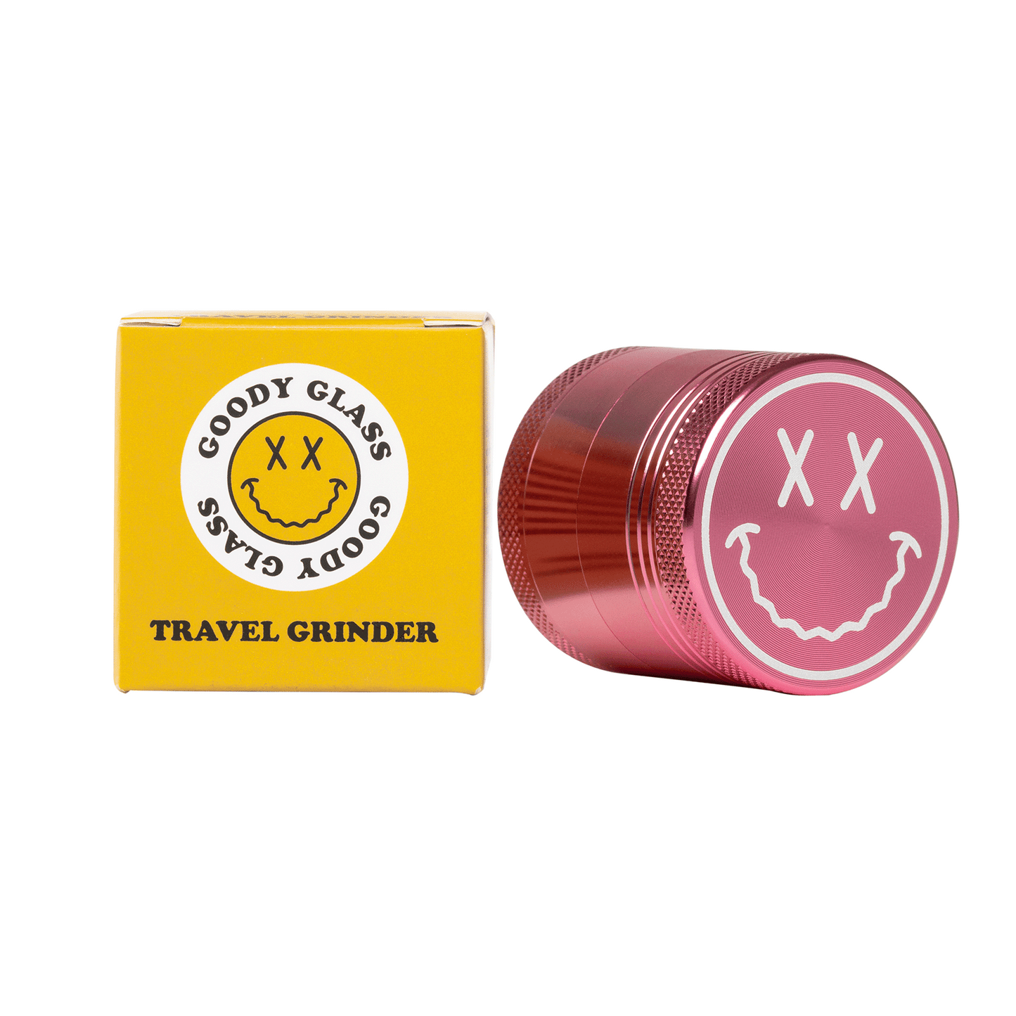 Goody Glass 1.5” Big Face 4-Piece Travel Grinder