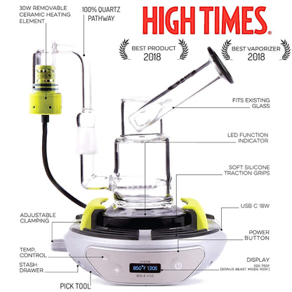 Hyer Big-E Rig - eNail Vaporizer 🍯
