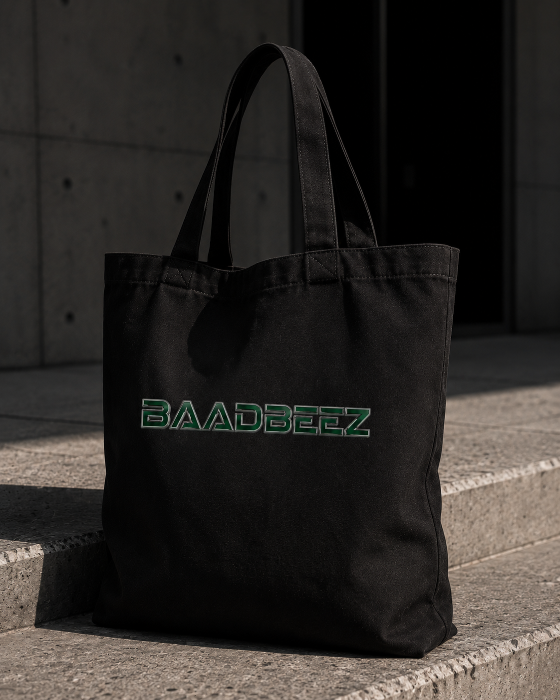 BAADBEEZ VIBEZ Canvas Utility Tote