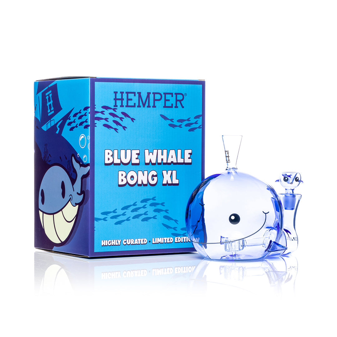 Hemper 6.25” XL Blue Whale Bong 🐳