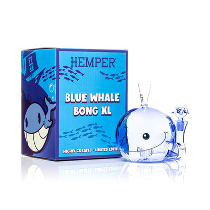 Hemper 6.25” XL Blue Whale Bong 🐳
