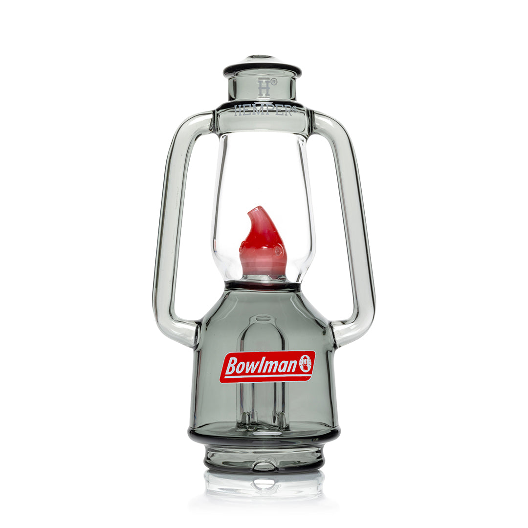 Hemper Bowlman Lantern Puffco Peak Glass Recycler Top 🔥