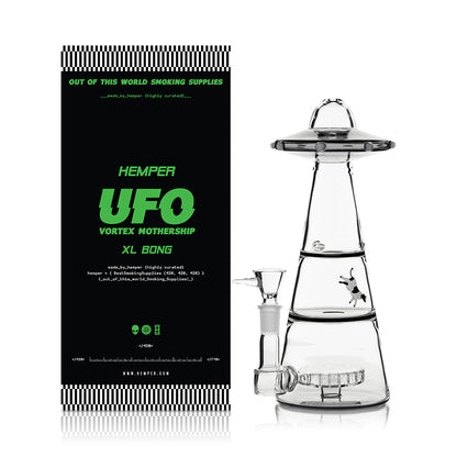Hemper 10” UFO Vortex Mothership Bong 🛸