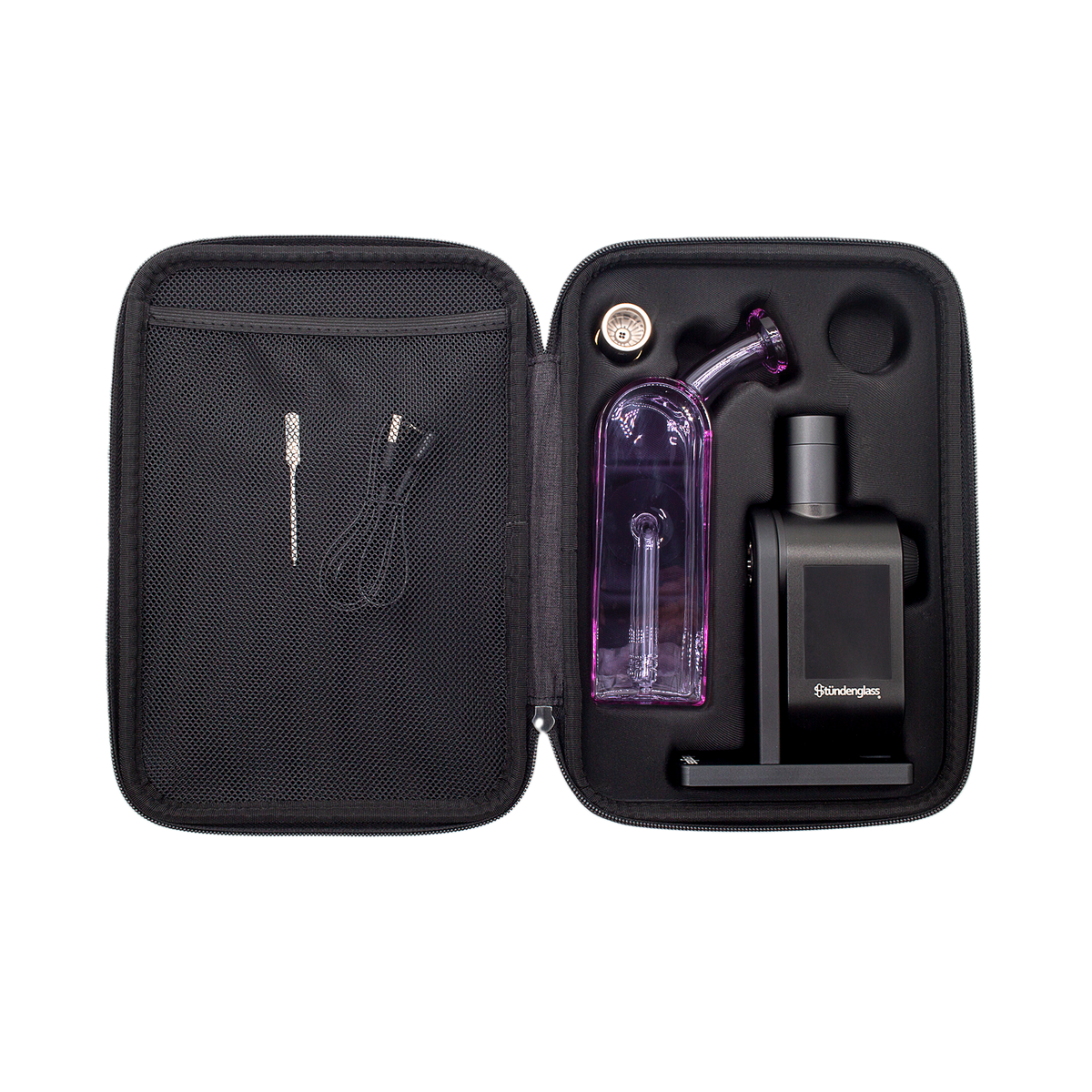 Stündenglass Modül + Dok Deluxe Travel Set - Purple Glass