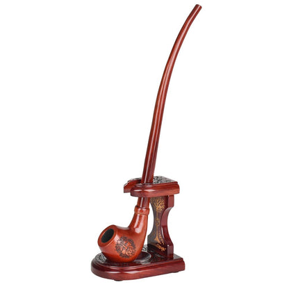 Pulsar Shire Pipes x LoTR TREEBEARD Pipe & MIDDLE-EARTH Pipe Stand Bundle - 13"
