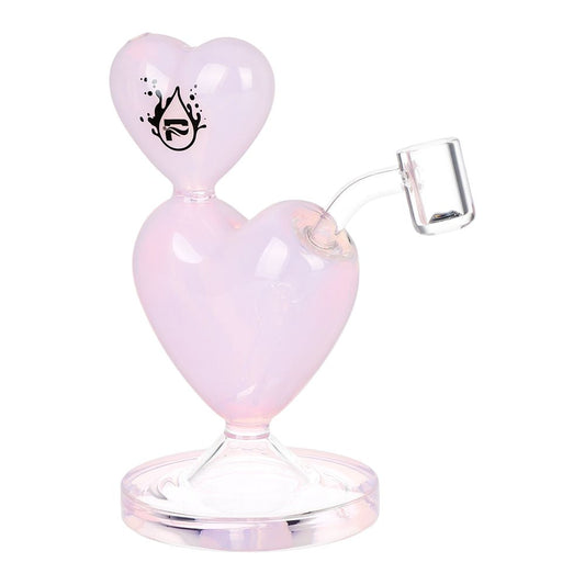 Pulsar Two-Hearted Glass Dab Rig | 6.5" | 14mm F