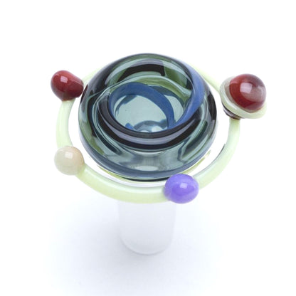 Empire Glassworks "Galactic" Bowl Piece 🌙 🔭 (14mm)