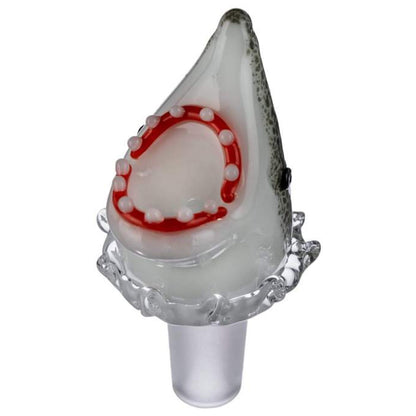 Empire Glassworks "Jawsome" Shark Bowl Piece 🦈 (14mm)