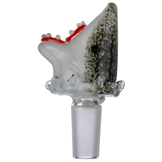 Empire Glassworks "Jawsome" Shark Bowl Piece 🦈 (14mm)