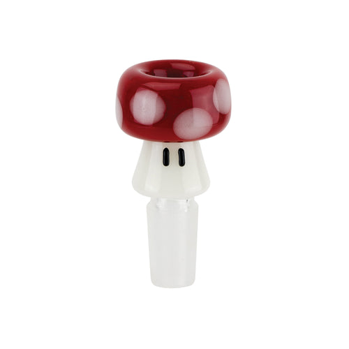 Empire Glassworks Red Mushroom Bowl Piece 🍄 (14mm)