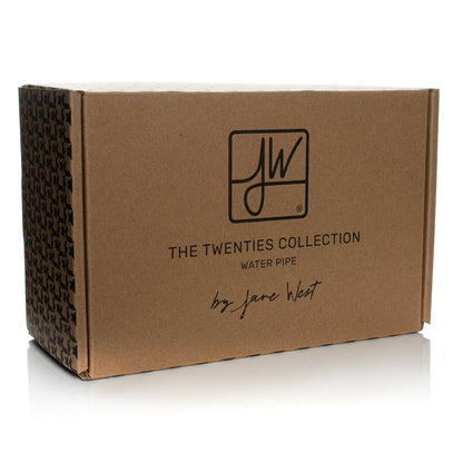 Jane West 7.5” Twenties Collection Bubbler Bong