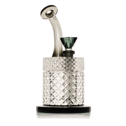 Jane West 7.5” Twenties Collection Bubbler Bong