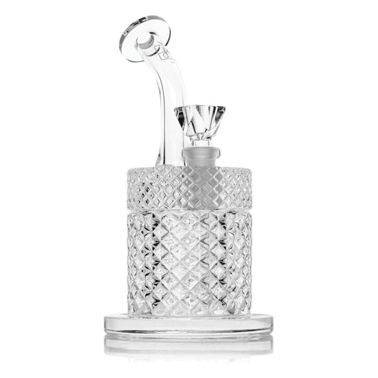 Jane West 7.5” Twenties Collection Bubbler Bong