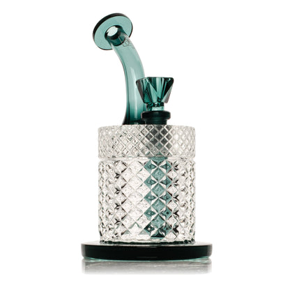 Jane West 7.5” Twenties Collection Bubbler Bong