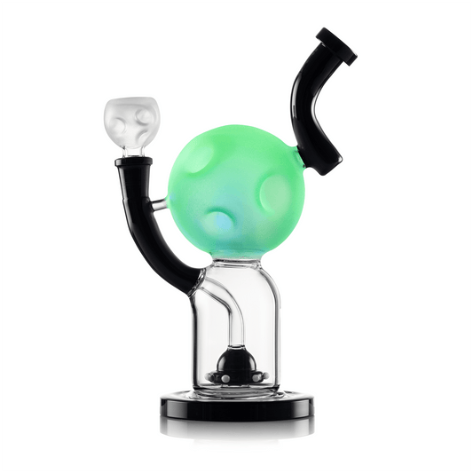 Hemper 9” XL Glow in the Dark Moon Bong 🌙