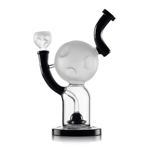 Hemper 9” XL Glow in the Dark Moon Bong 🌙