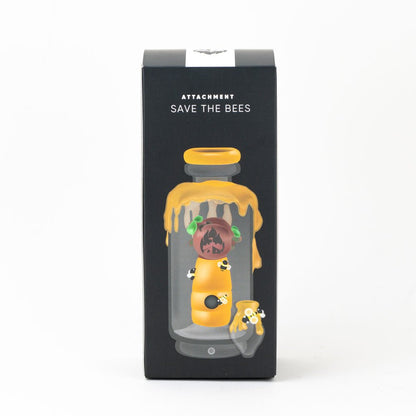 Save the Bees Puffco Peak Glass Attachment 🐝
