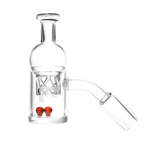 Pulsar Quartz Banger w. Helix Carb Cap (14mm, 45°)