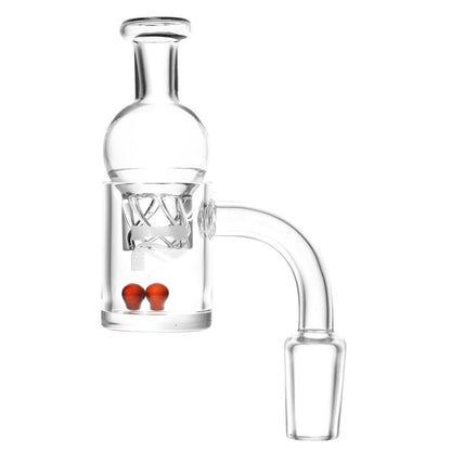 Pulsar Quartz Banger w. Helix Carb Cap (14mm, 90°)