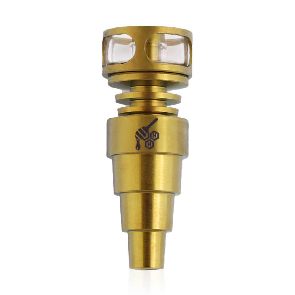 Honeybee Herb 6-in-1 Fully Universal Titanium Dab Nail