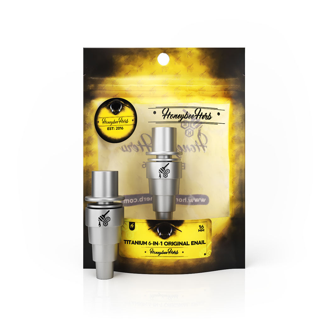 Honeybee Herb 6-in-1 Fully Universal Titanium Dab Nail