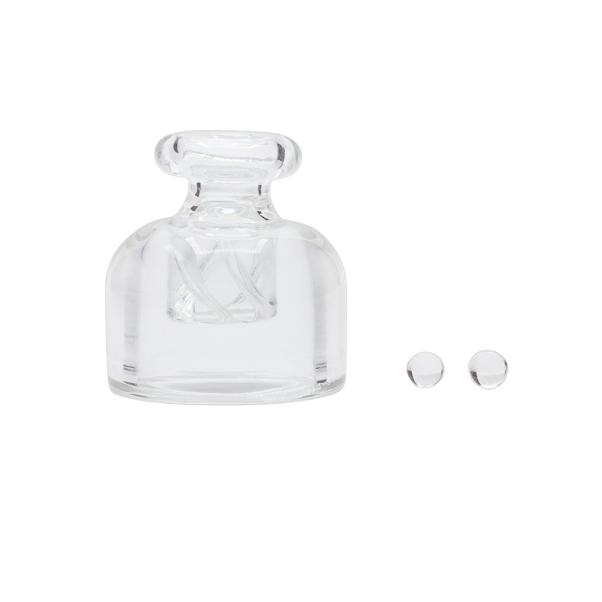 Stündenglass Modül Glass Carb Cap & Terp Pearls | Scientific Quartz