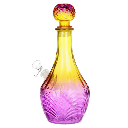 SeshGear Vintage Ombre Glass Water Pipe - 11" / 14mm F / High Stripe