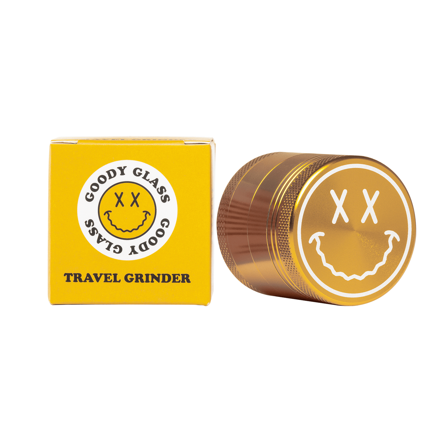 Goody Glass 1.5” Big Face 4-Piece Travel Grinder