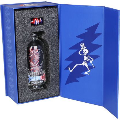Grateful Dead Sandblasted Stealie Puffco Peak Glass