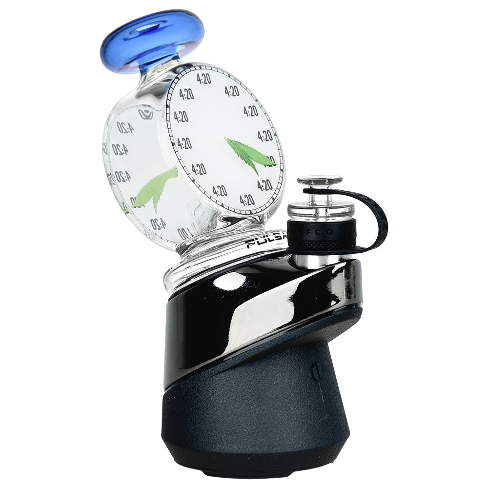 Pulsar 420 Timepiece Puffco Peak Glass Bubbler