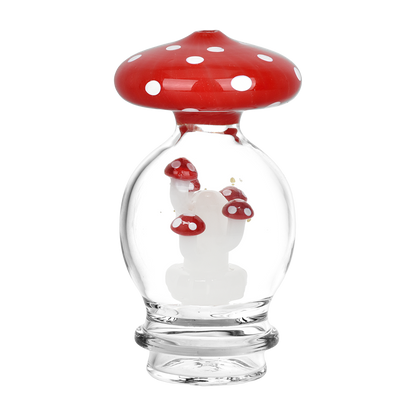 Pulsar Mushroom Mayhem Puffco Peak Glass Bubbler