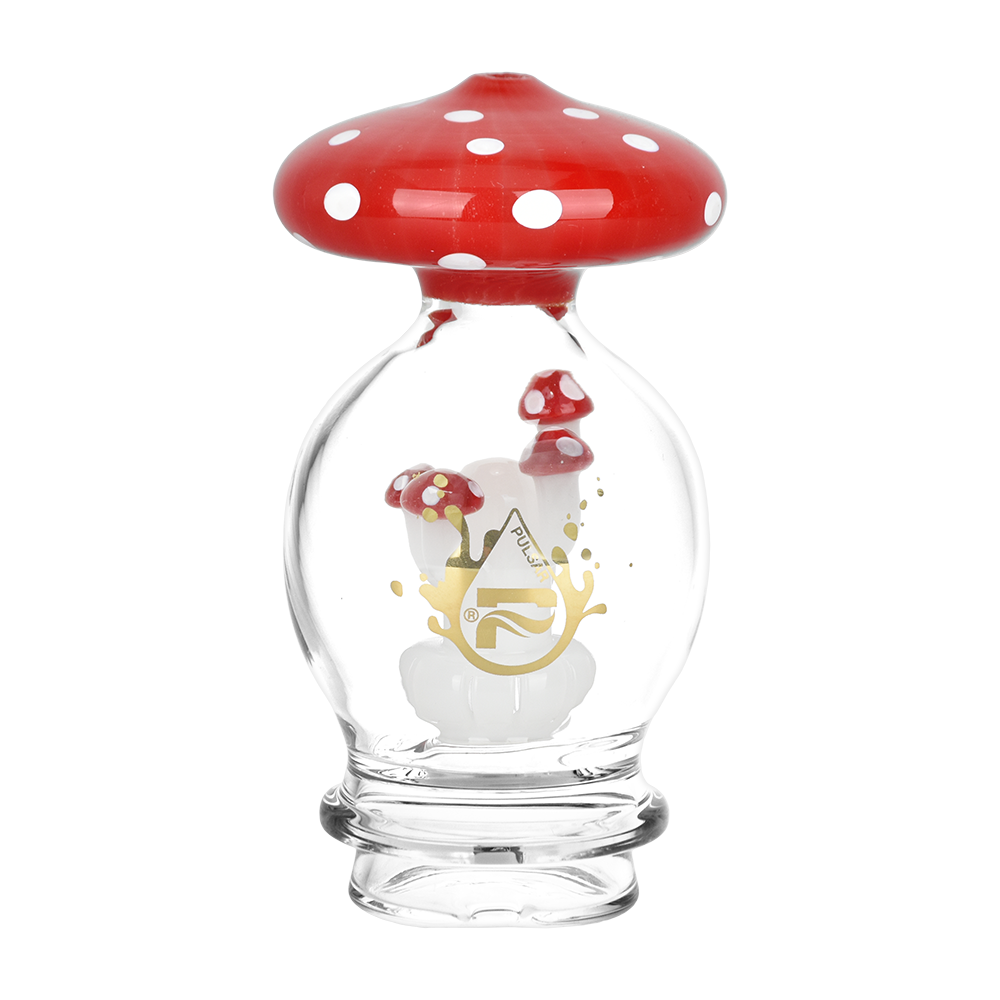 Pulsar Mushroom Mayhem Puffco Peak Glass Bubbler