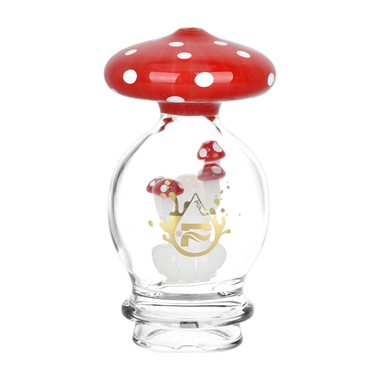 Pulsar Mushroom Mayhem Puffco Peak Glass Bubbler